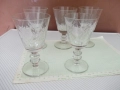 Лот от 5 бр. кристални чаши, снимка 1