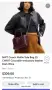 Чанта Coach Mollie Tote croc-embossed leather Dark Wine/Merlot, снимка 8