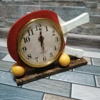 Часовник сувенир и чудесен подарък пинг понг, снимка 2 - Антикварни и старинни предмети - 35662860