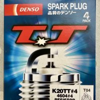 Комплект свещи DENSO K20TT 4бр., снимка 1 - Части - 44363630