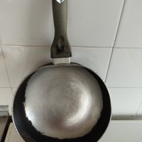 Голям,дебел алуминиев тиган 1 кг.0.5 мм.дебелина, снимка 4 - Съдове за готвене - 42259133