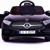 Акумулаторна кола Mercedes Benz CLS350 Металик боя 12V с меки гуми с Кожена седалка МP3, снимка 3 - Детски велосипеди, триколки и коли - 34850123