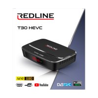 Цифров Наземен приемник REDLINE T30 DVB-T2C H265, снимка 2 - Приемници и антени - 41627322