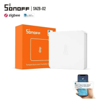 SONOFF SNZB-02 – ZigBee сензор за температура и влажност, снимка 1 - Друга електроника - 44781395