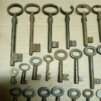 Ключове за брави на врати ретро, снимка 2 - Други - 38098221