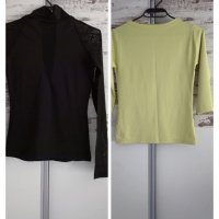 Лот тънки блузи Zara и др.xs, снимка 1 - Блузи с дълъг ръкав и пуловери - 41514507