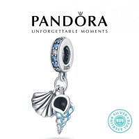 Талисман Пандора сребро проба 925 Pandora My Ocean Treasures. Колекция Amélie, снимка 1 - Гривни - 41243033