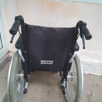 Сгъваема инвалидна рингова количка MEYRA ORTOPEDIA за възрастни, оперирани, трудно подвижни хора. Ко, снимка 7 - Инвалидни колички - 41490933