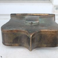 Стара бронзова кутия фишеци, снимка 7 - Антикварни и старинни предмети - 41552161