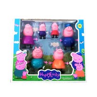 3577 Семейство Пепа Пиг фигури Peppa Pig игрален комплект, 6 броя, снимка 4 - Игри и пъзели - 39752197