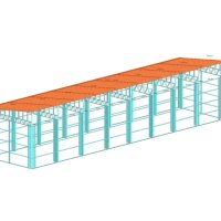 ЛИЗИНГ - Халета, Хале, Магазини, Магазин, Складове 150м2-6м х 25м х 4, снимка 2 - Строителни материали - 44145481