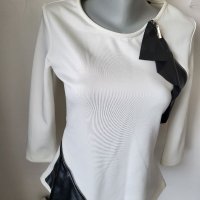 BEBE* Елегантна блузка S, снимка 1 - Блузи с дълъг ръкав и пуловери - 40698670