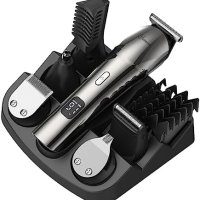 Нов Електрически тример машинка за подстригване на коса брада за мъже, снимка 1 - Машинки за подстригване - 42109522