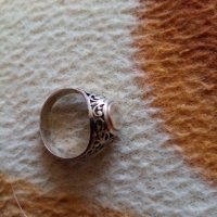 Стар арт. Сребърен пръстен, снимка 2 - Пръстени - 42596753