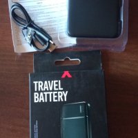 maXlife Travel Battery 5000 mAh power bank USB-C, micro USB , снимка 1 - Външни батерии - 38952858