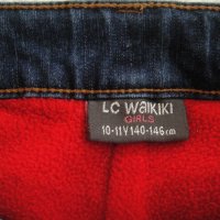 Детски дънки с подлата LCWaikiki - 10-11 г., снимка 3 - Детски панталони и дънки - 41612151