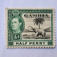 Пощенска марка Замбия, 1937 г., снимка 1 - Филателия - 44242346