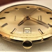 Златен Швейцарски часовник 18k/750/ 1950 г Състояние 9/10, снимка 2 - Мъжки - 41020852