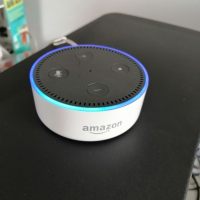 Смарт колонка Amazon Alexa dot gen2, снимка 1 - Bluetooth тонколони - 36161191