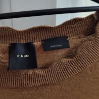 Pinko дамски пуловер от камилска вълна, С/М, снимка 8 - Блузи с дълъг ръкав и пуловери - 41912308