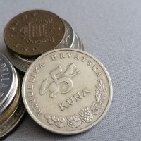 Mонета - Хърватска - 5 куни | 2001г., снимка 1 - Нумизматика и бонистика - 41374240
