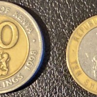 Стари монети от Кения в добро състояние, снимка 1 - Нумизматика и бонистика - 40228594
