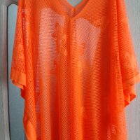 Плажна туника пареро оранжево , снимка 4 - Бански костюми - 41402167