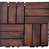 Декоративна плочка имитация на дърво с леснен монтаж, 30х30х2 см, снимка 1 - Други - 36481984