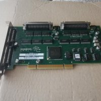 LSI Symbios Logic Dual Channel SCSI Controller Card SYM22802 PCI, снимка 1 - Други - 34073587