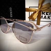 GUESS 🍊 Дамски метални слънчеви очила "GOLD AVIATOR" нови с кутия, снимка 9 - Слънчеви и диоптрични очила - 41291761