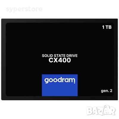 SSD хард диск GOODRAM CX400 1TB SS30802, снимка 1