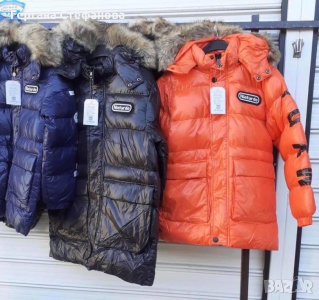 Зимно яке с голям пух (олекотен модел) Размери -134,140,146,152,164,170 Цена -50 лв, снимка 1
