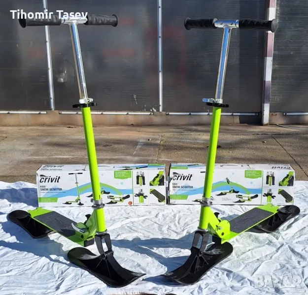 Скутер за сняг, snow scooter, тротинетка за сняг, снимка 1