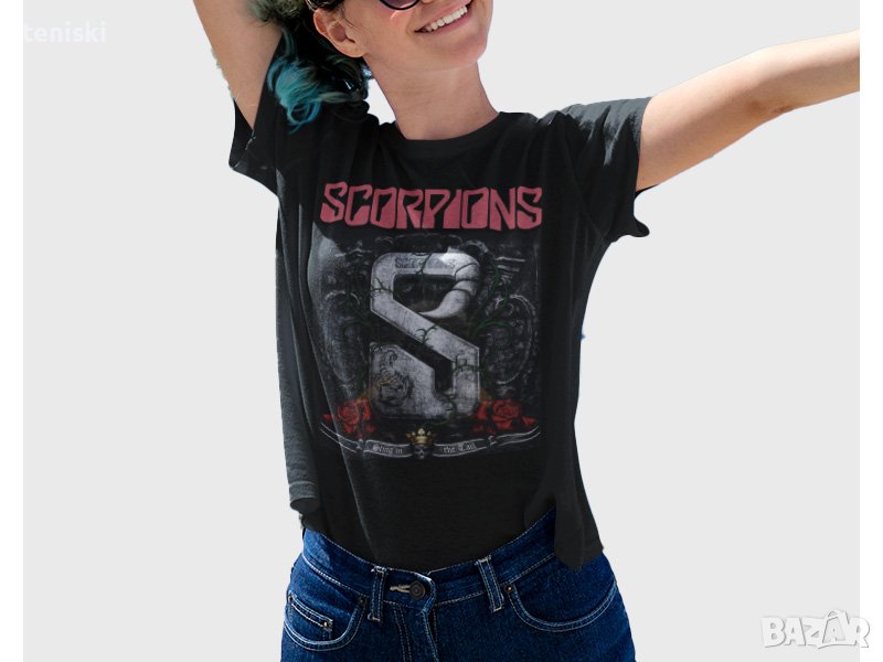 Дамски тениски Scorpions, снимка 1