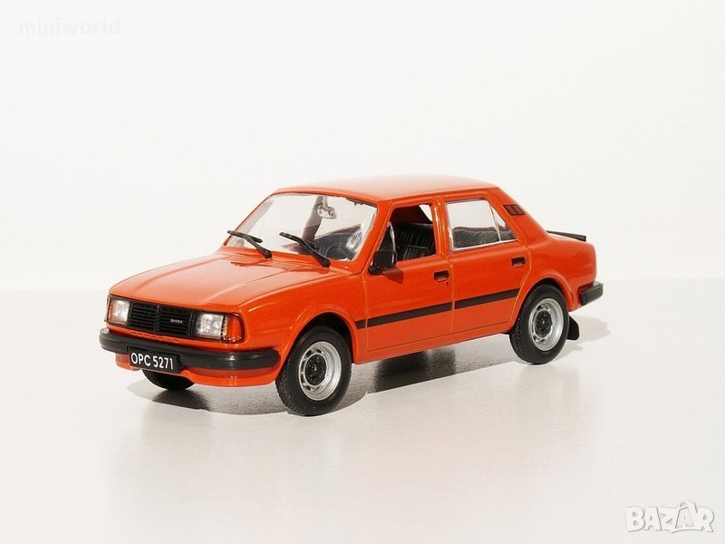 Skoda 120LS 1976 - мащаб 1:43 DeAgostini моделът е нов в блистер , снимка 1