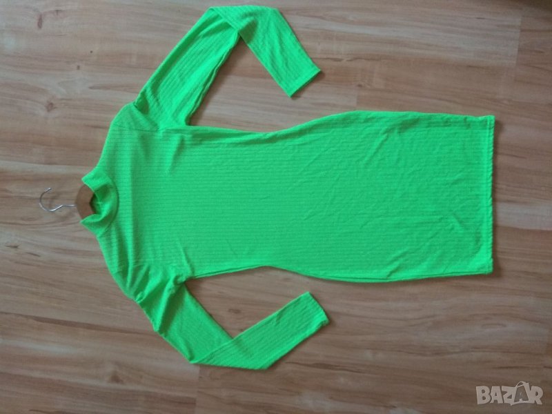 Ярко зелена неонова рокличка, снимка 1
