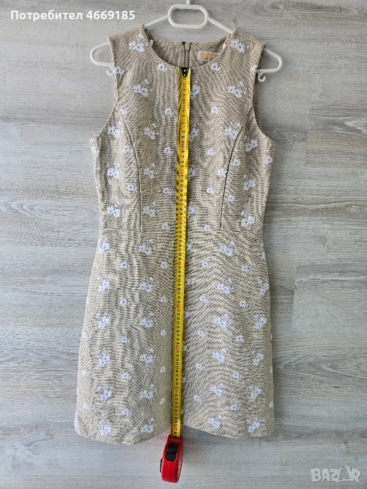 дамска рокля 100% лен, снимка 1
