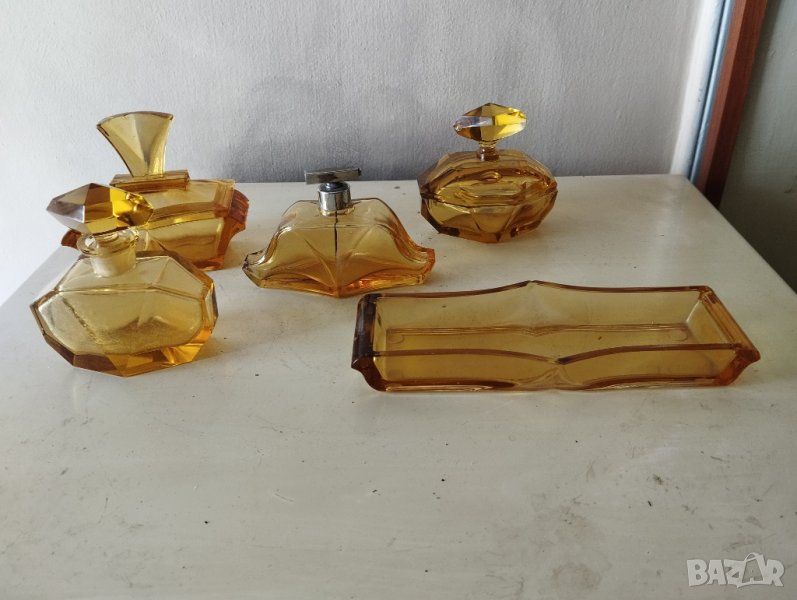 дамски сет за козметика арт деко, снимка 1