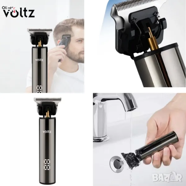 Тример за коса безжичен, USB, 5W, снимка 1