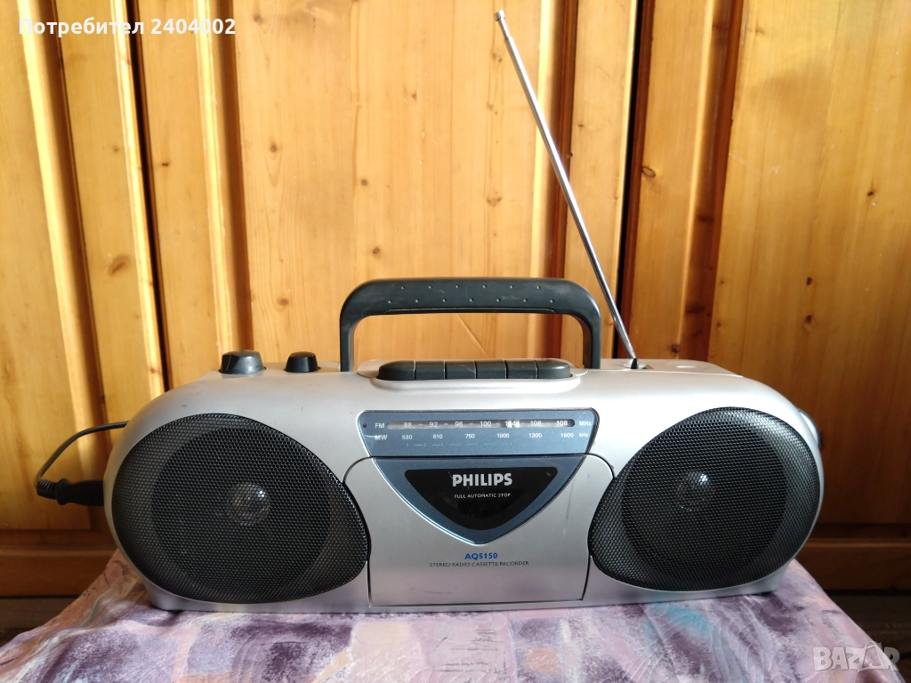 Радио касетофон Philips AQ5150, снимка 1