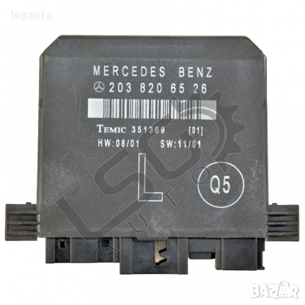 Модул централно заключване задна лява врата Mercedes-Benz C-CLASS 203 (W/S/CL) 2000-2007 MB070322N-1, снимка 1