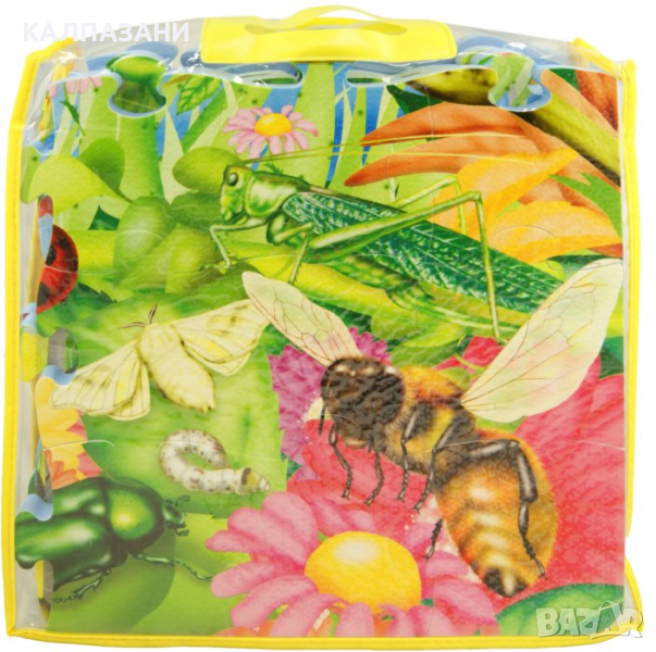 Пъзел-постелка "В света на насекомите", 54 части (PN151P), снимка 1