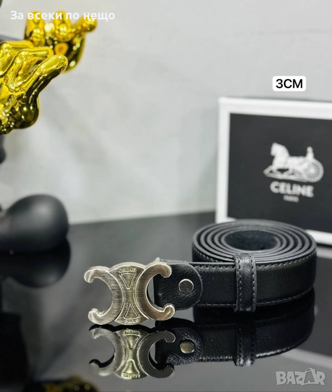 Celine Унисекс Колан Естествена Кожа🔝Мъжки Колан Селин🔝Дамски Колан Селин - 7 Цвята Код E1099, снимка 1