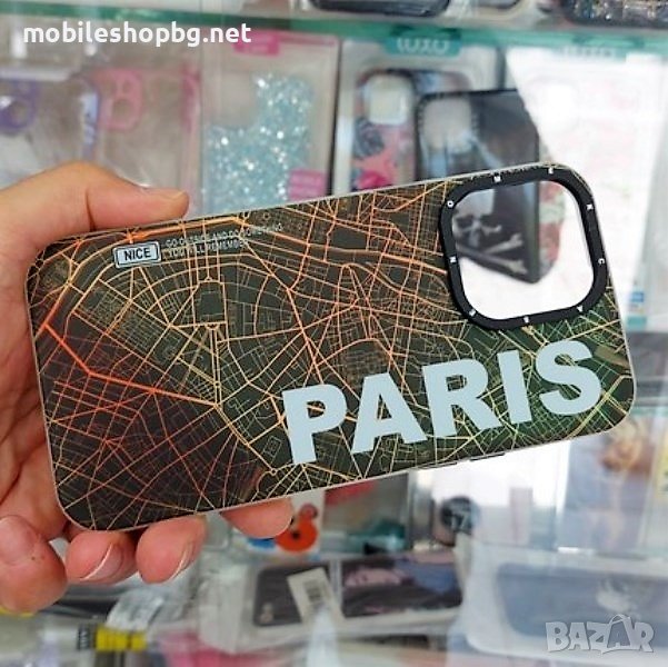калъф за iPhone 14 Pro Max дизайнерски PARIS кейс гръб, снимка 1