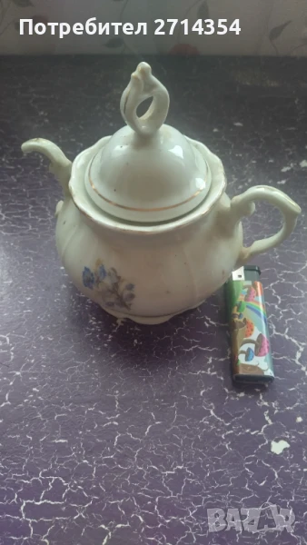 Стара порцеланова захарница, снимка 1