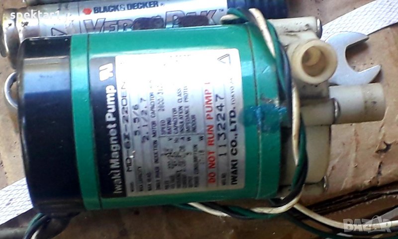 Японска магнитна помпа помпи за агресивни течности, снимка 1