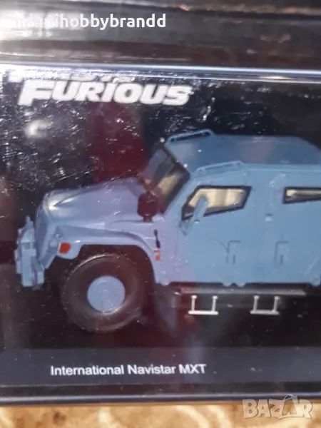 International Navistar MXT Fast & Furious 1.43 Deagostini Top top  model, снимка 1
