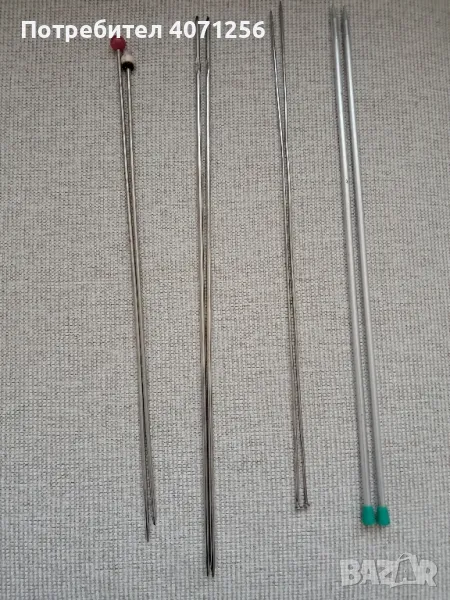 Игли за плетене две и  на една кука, снимка 1