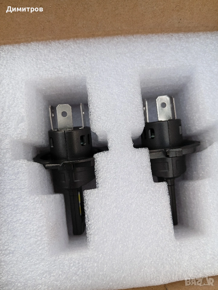 крушки H4 лед, снимка 1