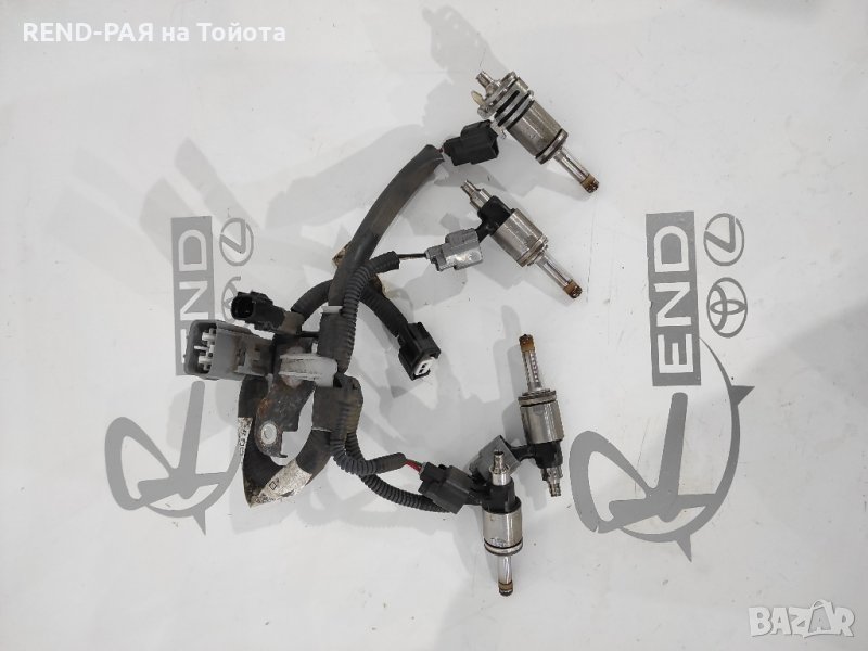 Бензинови дюзи Toyota Auris E18 1.2T 8NR 2015-2018 82124 12170A, снимка 1